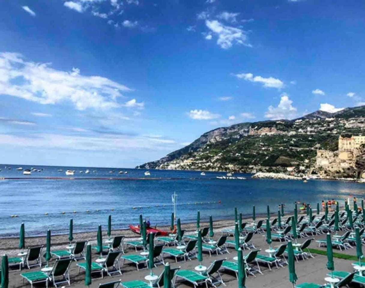 Ferienwohnung Sea Pearl Nuovissimo A Due Passi Dal Mare Maiori Exterior foto